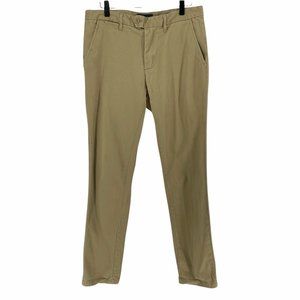 Five Four Menlo House men's tan Pierce slim fit khaki chino pants 32 MSRP 65